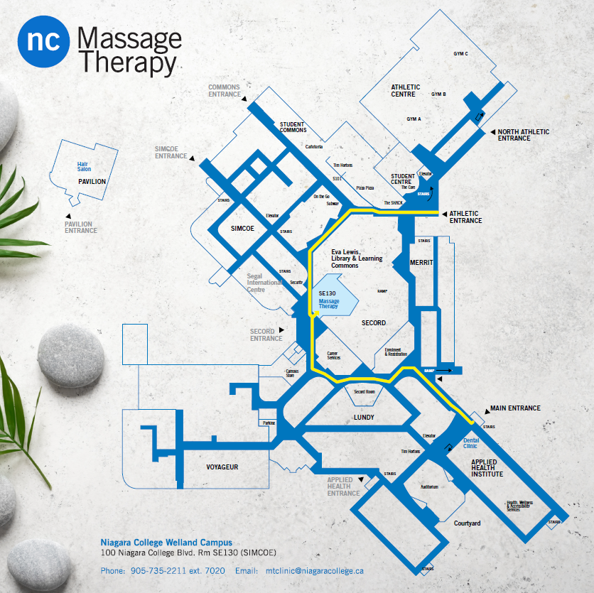 Thumbnail of map showing how to get to the clinic