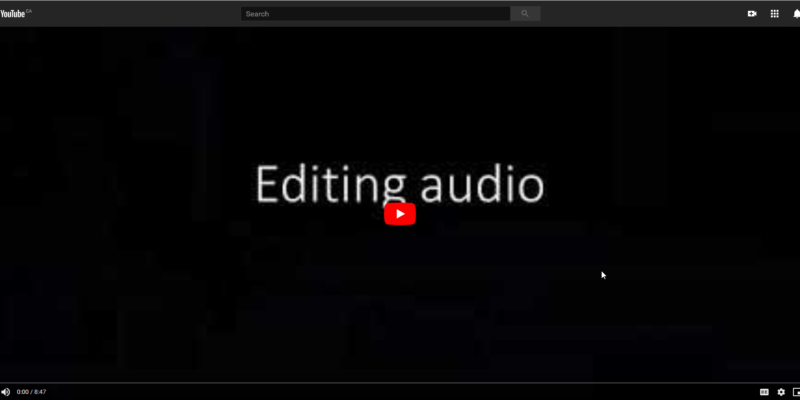 Thumbnail preview of the Editing Content Out of a Video Using Camtasia video