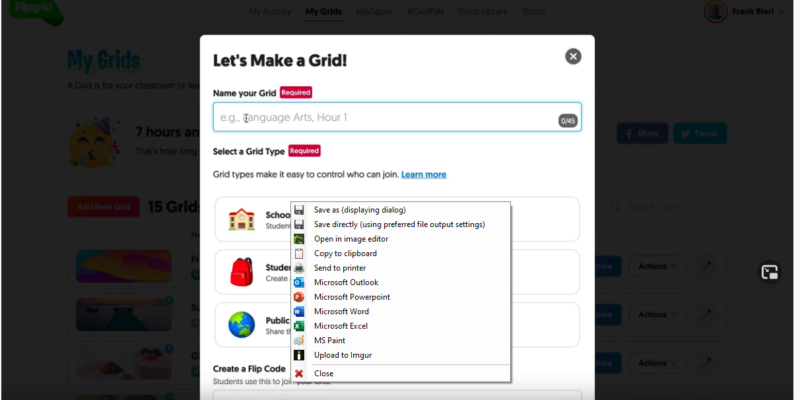 Thumbnail preview of the Using FlipGrid to Collect and Assess Student Generated Videos video