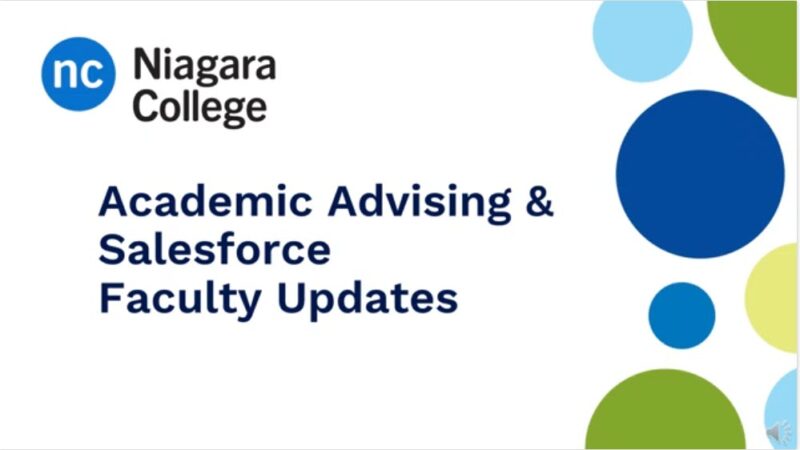 Thumbnail preview of the Academic Advising Services – Salesforce Updates video