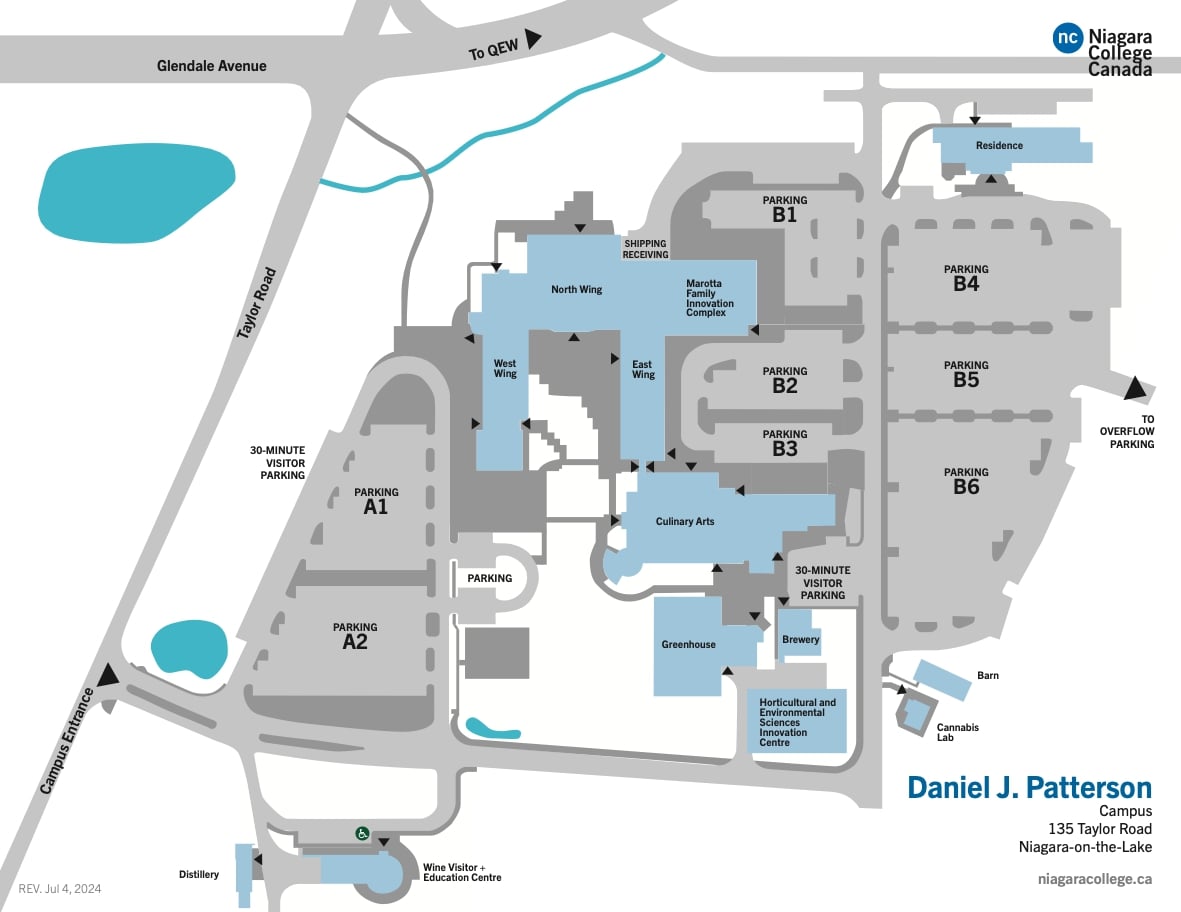 Niagara University Campus Map
