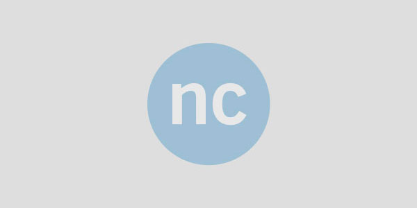 Grey background with NC circle