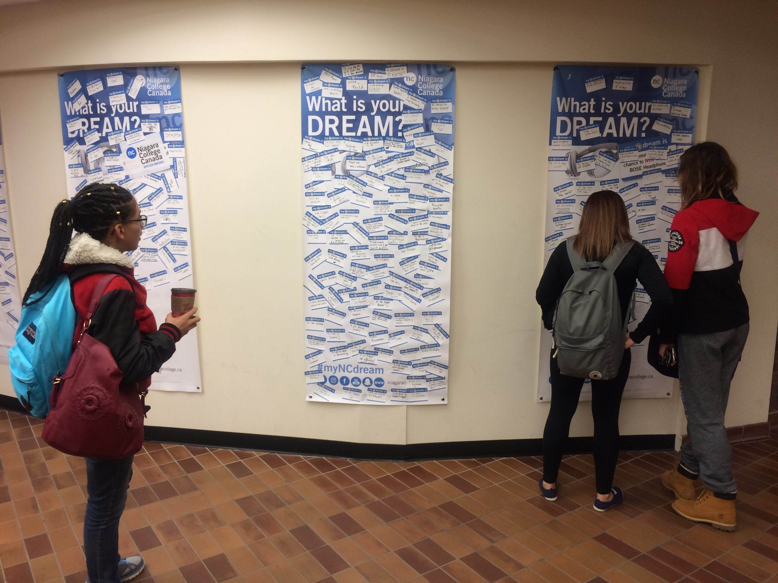 Dream Wall reveals aspirations of prospective students InsideNC