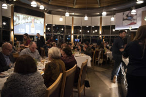 Picture of the guests in attendance at Caps, Corks and Forks in Benchmark Restaurant