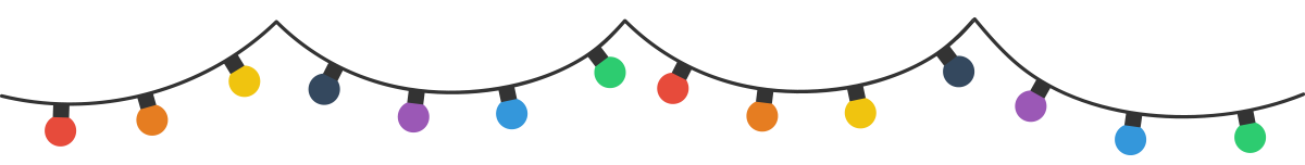 String of holiday lights