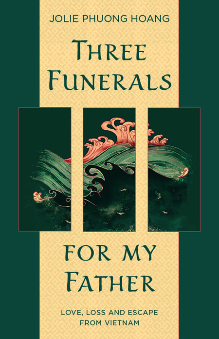 The cover of a book that is predominantly beige and hunter green