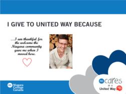 United Way sign - Rita Sterne