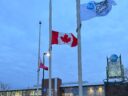 Flags lowered in memory of student Mark Krutik