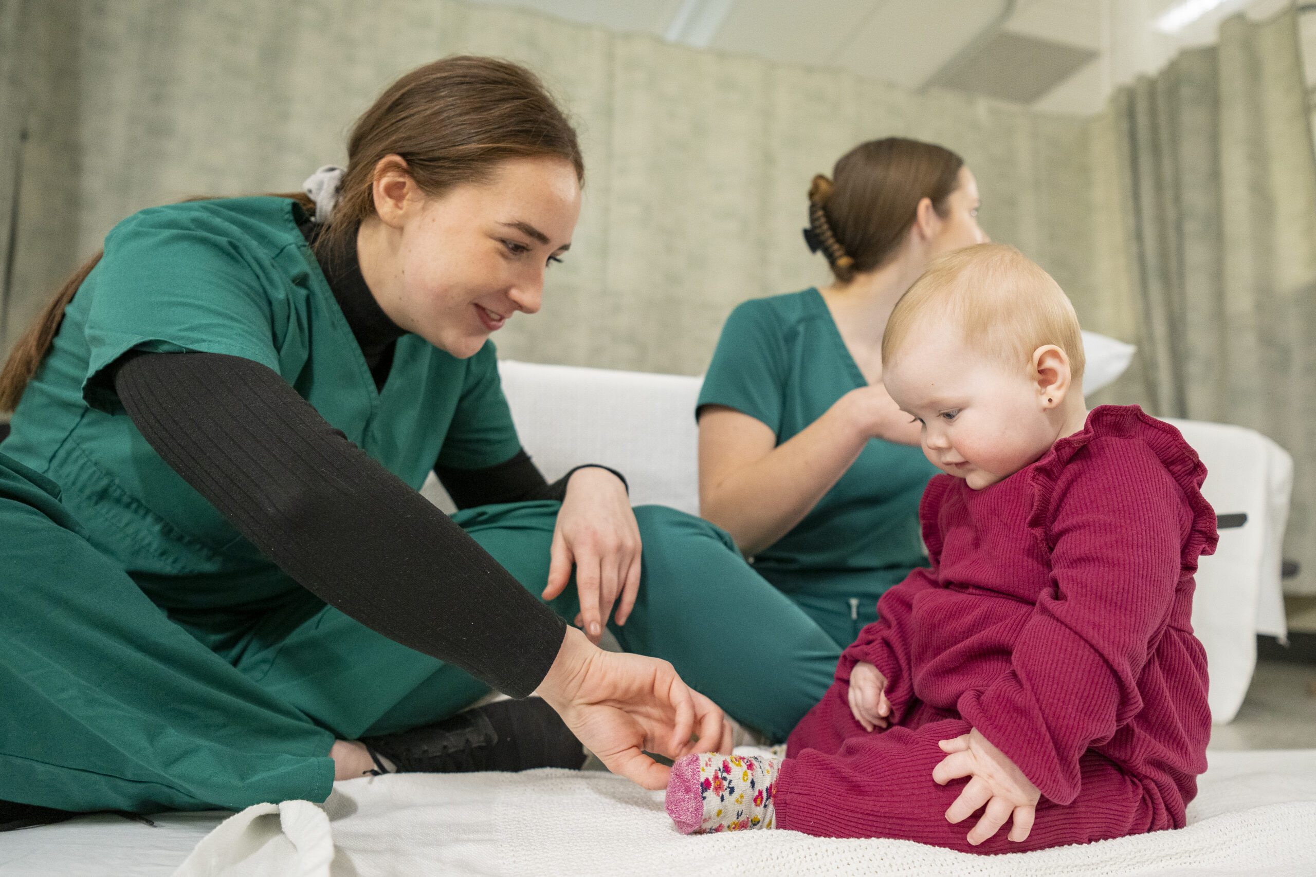 Student Massage Therapy Clinic hosts Mom and Baby Week InsideNC