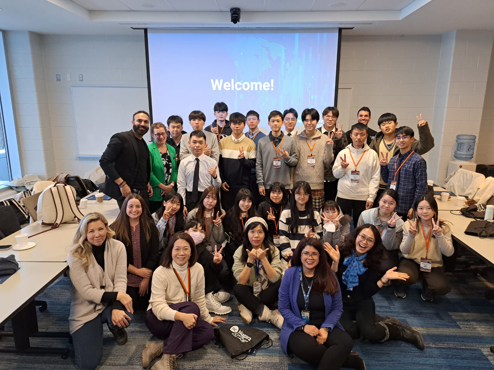 Niagara College welcomes top high school students from Taiwan for customized program