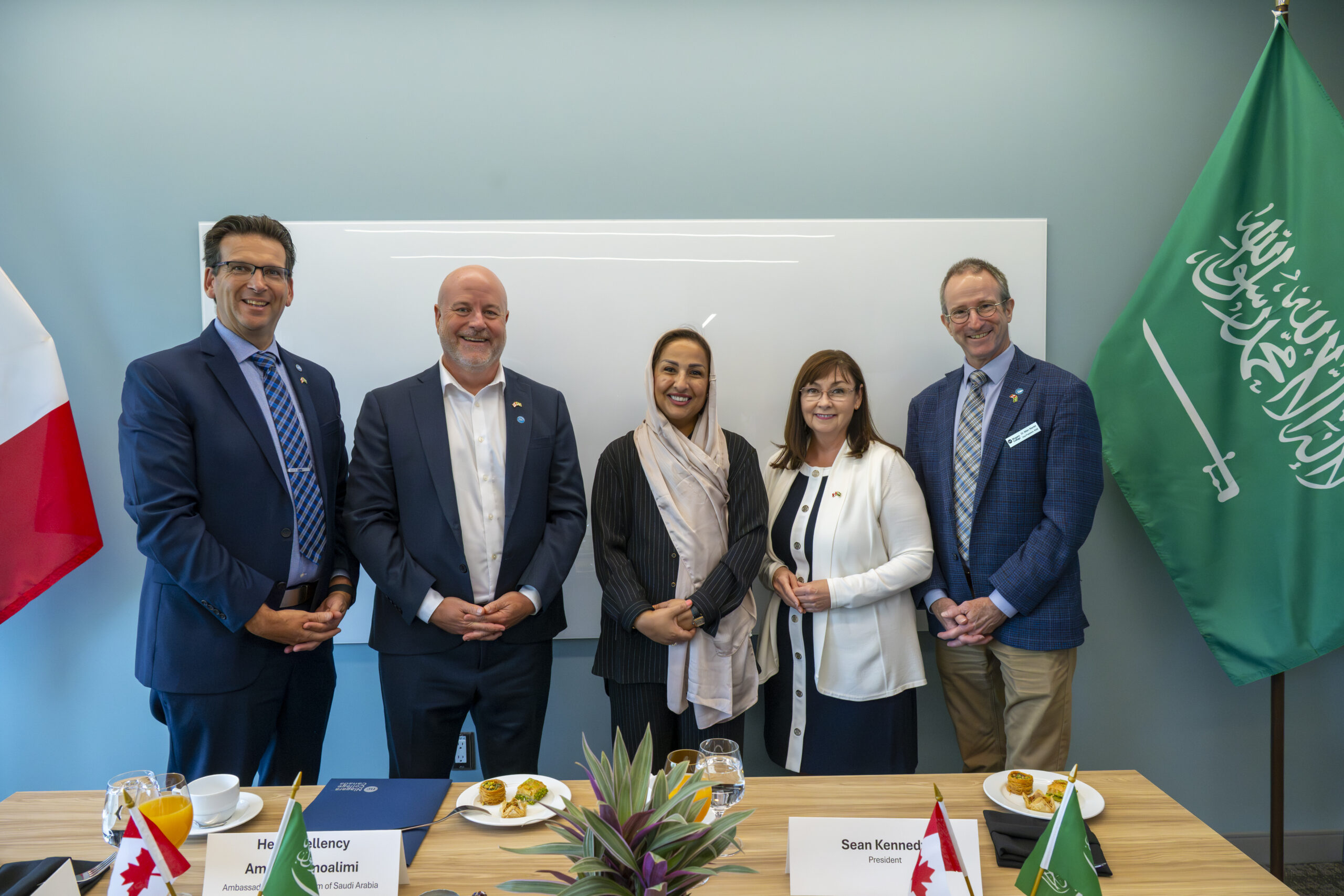 Niagara College hosts Ambassador of the Kingdom of Saudi Arabia