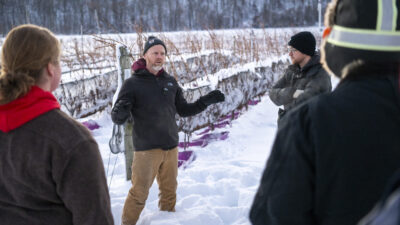 Only at NC: Students brave the cold for ‘liquid gold’