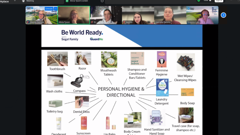 NC students apply design skills to inspire sustainable promotional material for Be World Ready NC students apply design skills to inspire sustainable promotional material for Be World Ready