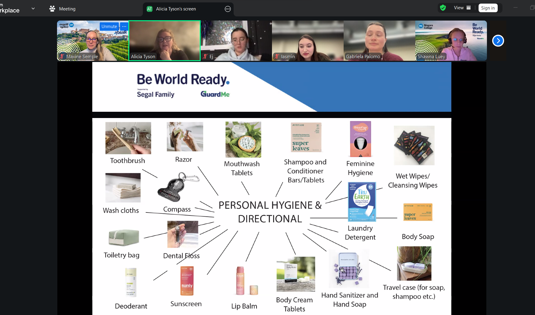NC students apply design skills to inspire sustainable promotional material for Be World Ready