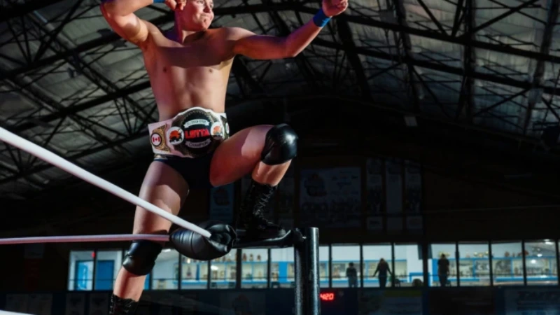 From the classroom to the ring: NC Fitness and Health Promotion student brings skills to northern wrestling tour From the classroom to the ring: NC Fitness and Health Promotion student brings skills to northern wrestling tour