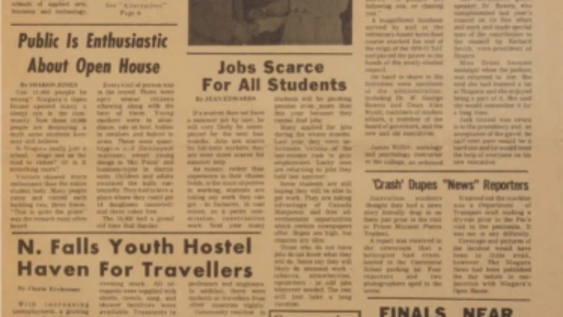 Nearly 50 years of NC history preserved through Niagara News digital archive Nearly 50 years of NC history preserved through Niagara News digital archive