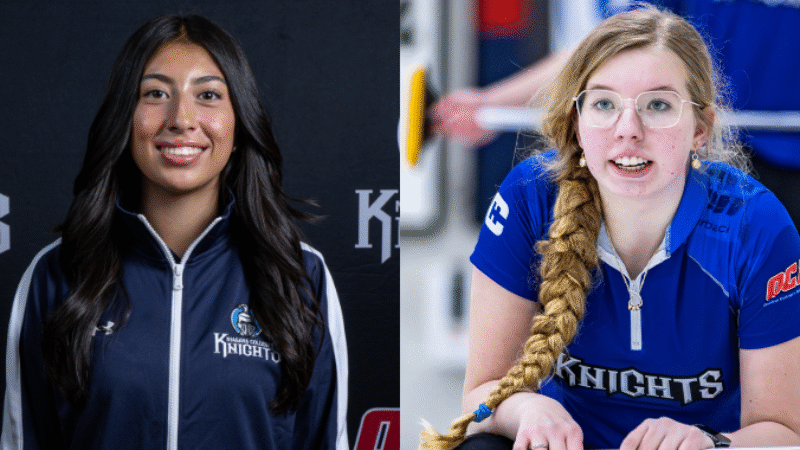 Knights soccer and curling athletes join OCAA’s Student-Athlete Committee