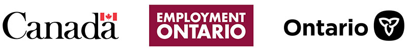 Employment Ontario, Province of Ontario and Government of Canada logo