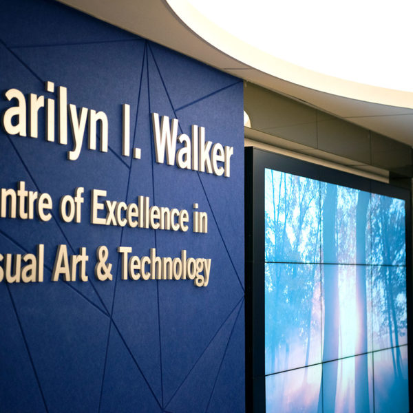 Marilyn I. Walker sign as you enter the area
