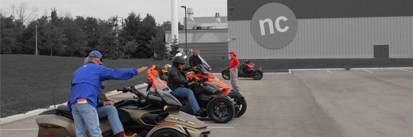 Motor Tricycles training at Niagara College