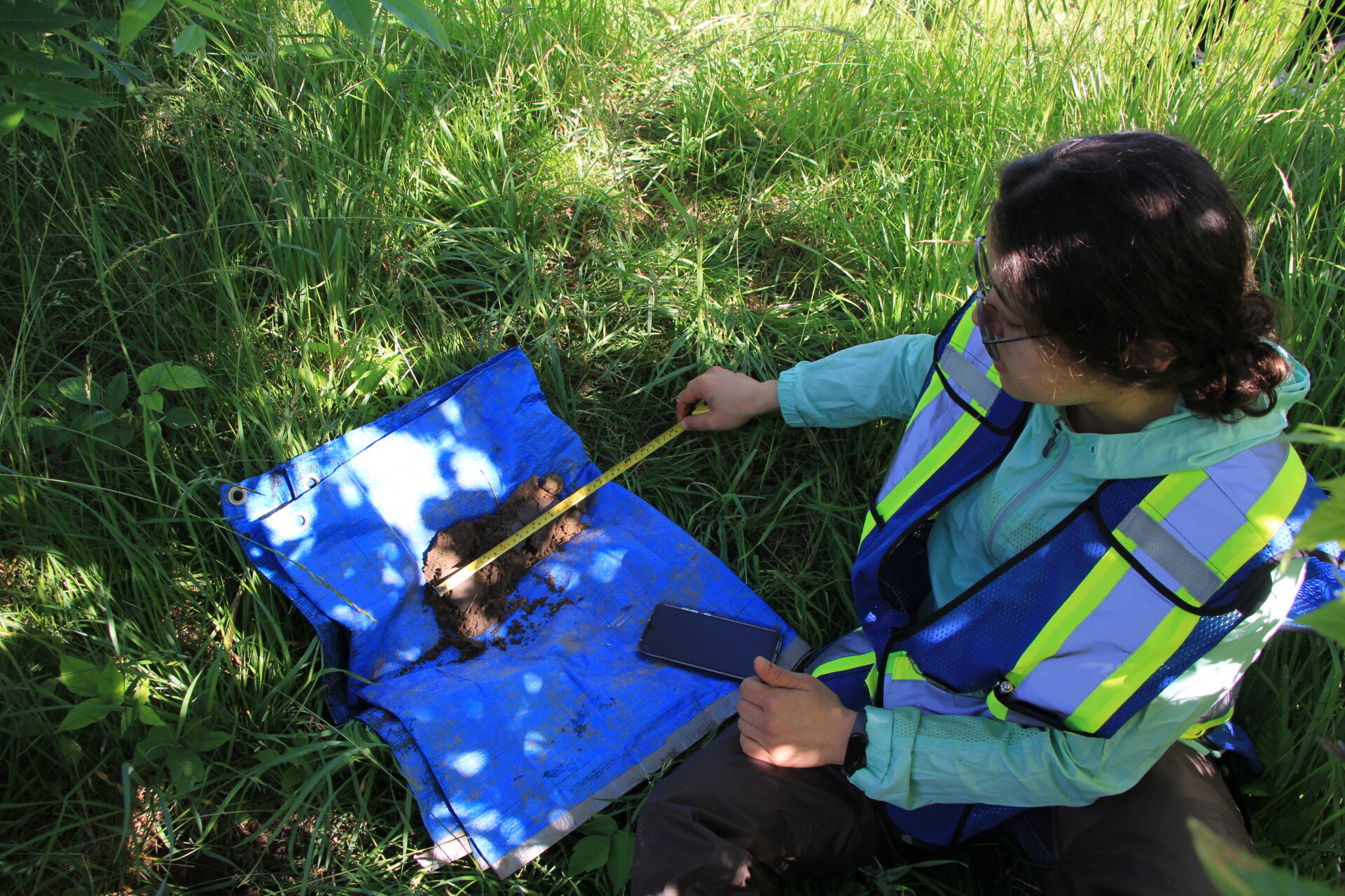 Student soil monitoring