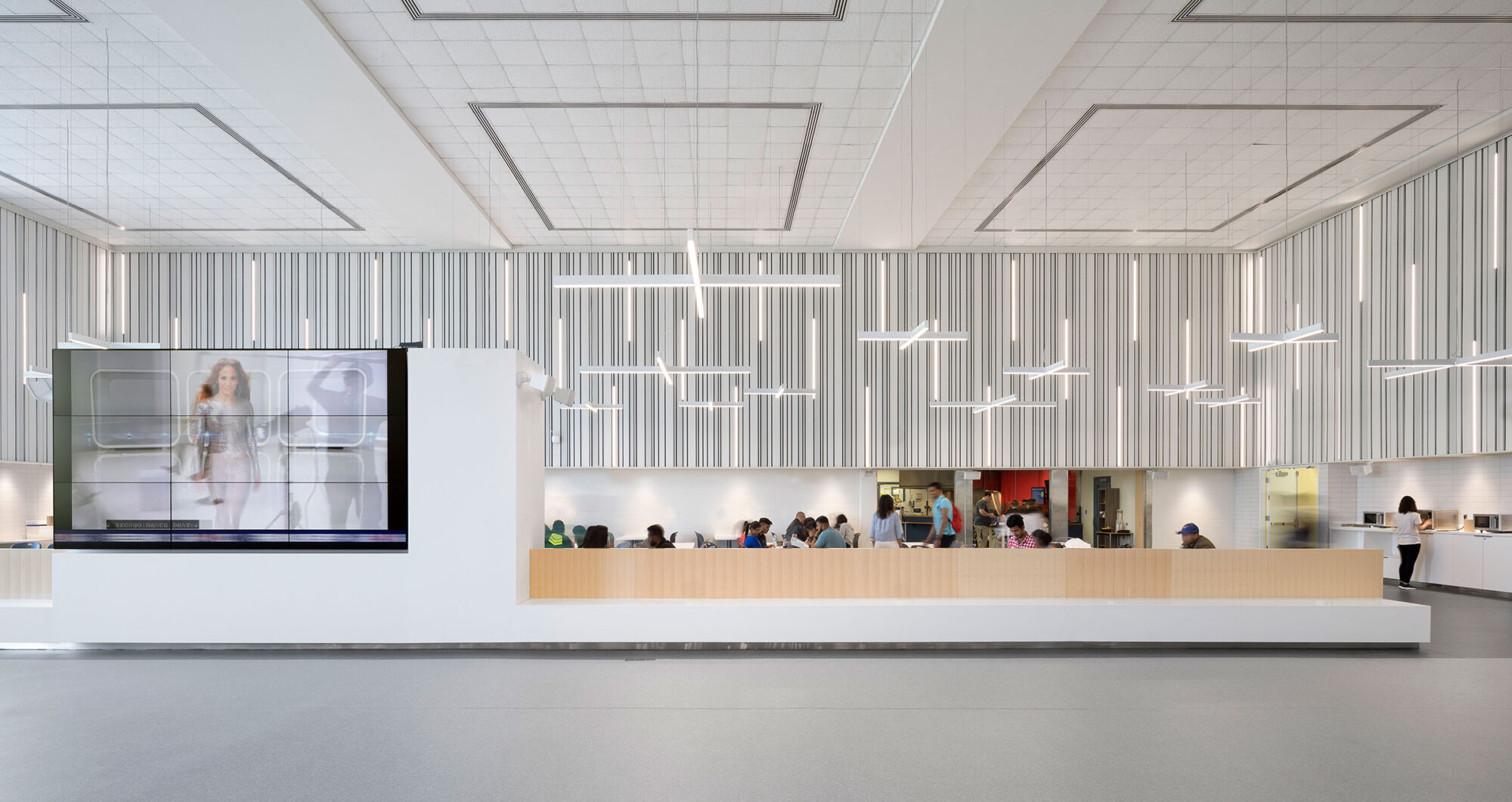 Interior of NOTL Student Commons