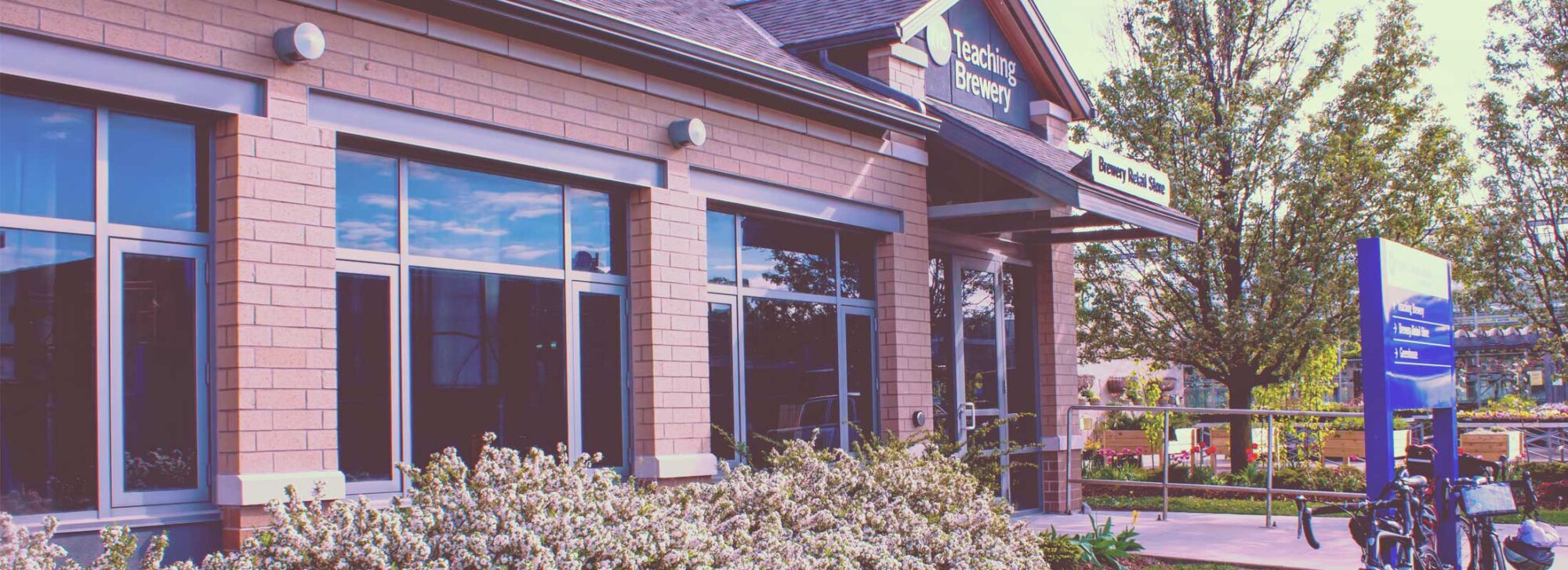 Exterior view of Brewery building