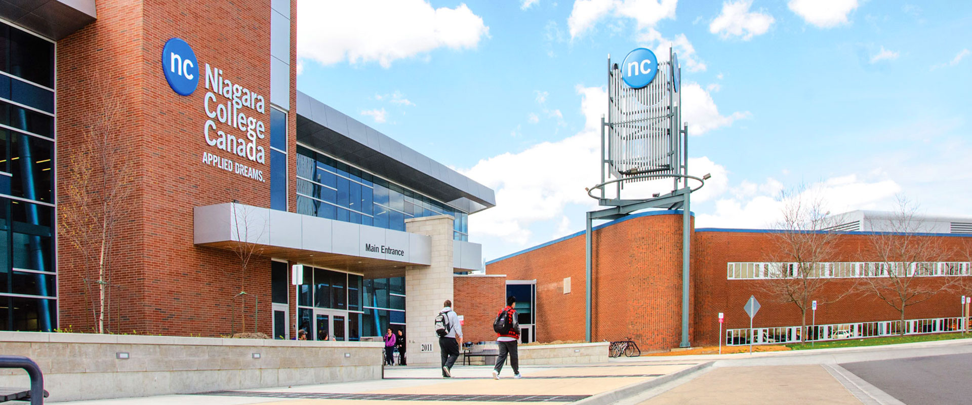 Welland Campus - front of building