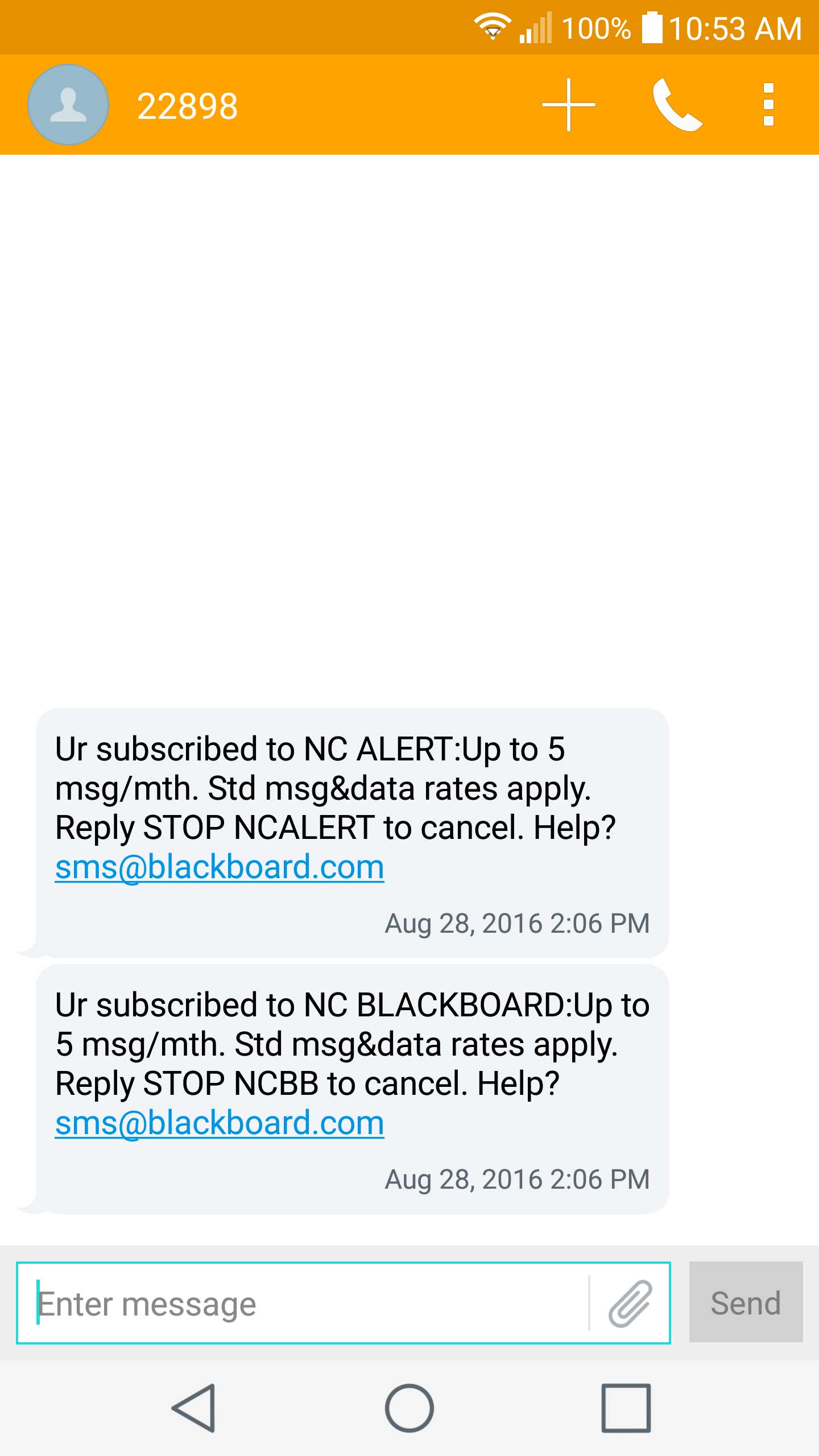 Monthly Reminder Text Messages Important Notification System